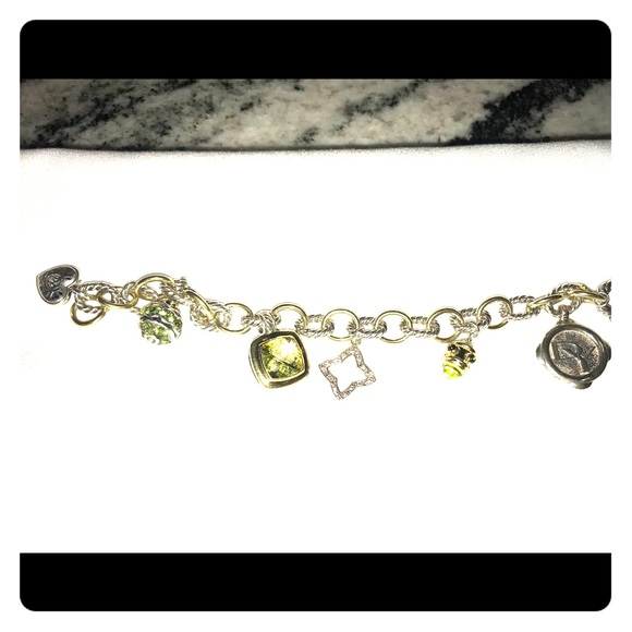 Antique David Yurman Anni Charm Bracelet - Picture 1 of 5